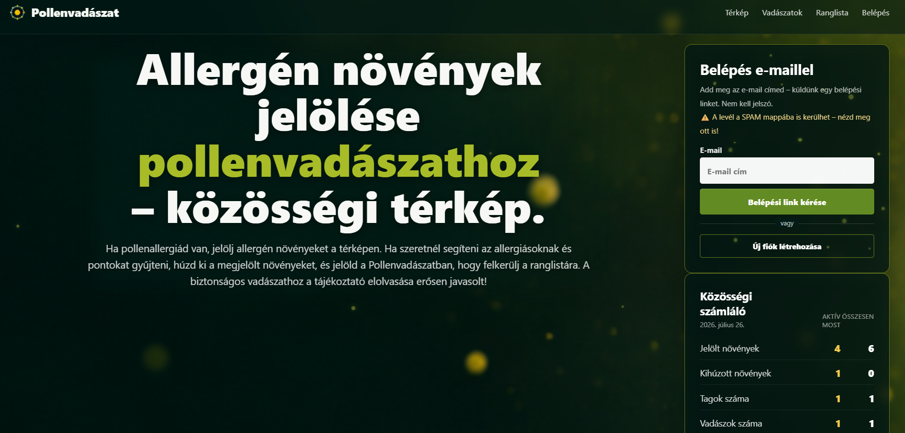Pollenvadászat