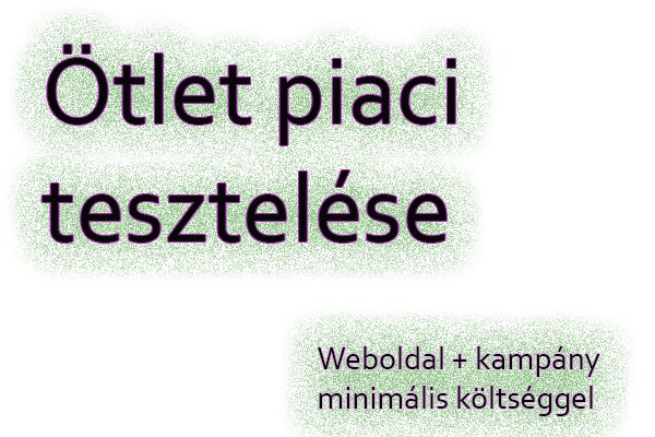 Ötlet piaci tesztelése