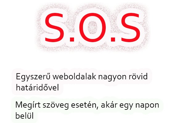 Egyszerű oldal rövid határidőre